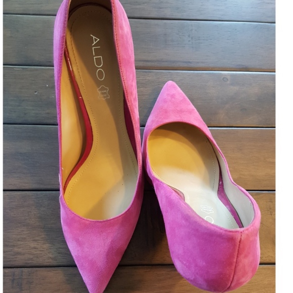 Aldo Pink Stiletto Heels